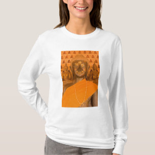 Laos, Vientiane, one of 6840 Buddha images in T-Shirt