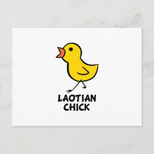 Laotian Chick Postcard