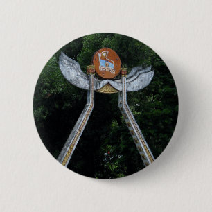 Laotian Gate 6 Cm Round Badge