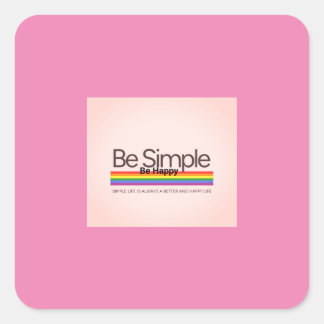 Lapel Pin Square Sticker