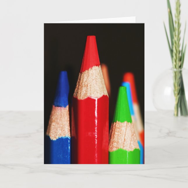 Lapices de Colores II Card (Front)