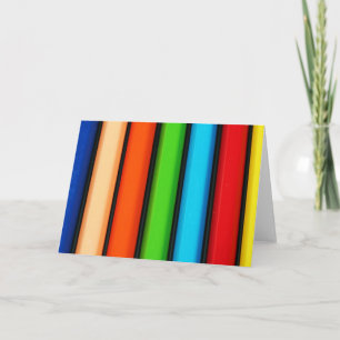 Lapices de Colores III Card