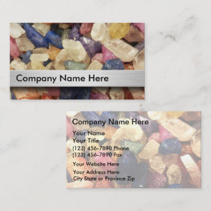 Lapidary Business Cards
