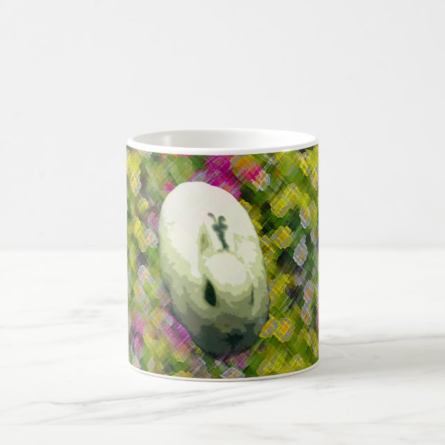 Lapin et de Fleurs Coffee Mug (Center)