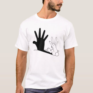 Lapin main ombre T-Shirt