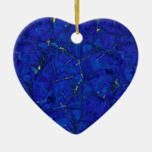 Lapis Lazuli Ceramic Tree Decoration