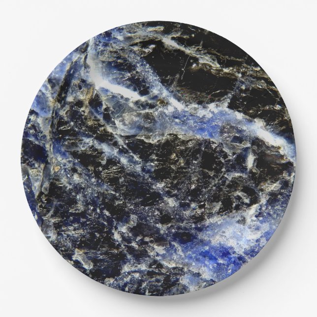 Lapis Lazuli Paper Plate (Front)