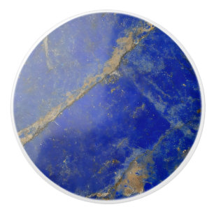 Lapis Lazuli Pattern Ceramic Knob