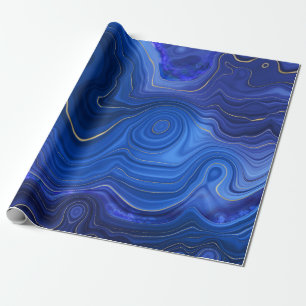 Lapis Lazuli Wrapping Paper