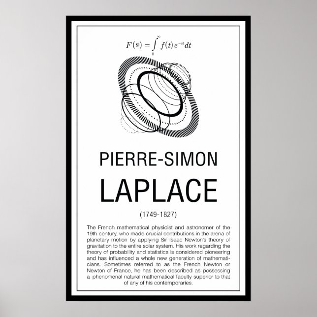 Laplace Poster (Front)