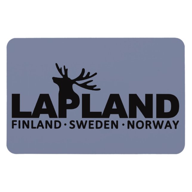 LAPLAND custom magnet (Horizontal)