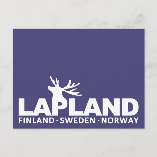 LAPLAND custom postcard (Front)