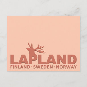 LAPLAND custom postcard