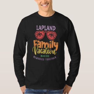 Lapland Finland Family Vacation Matching Outfit T-Shirt