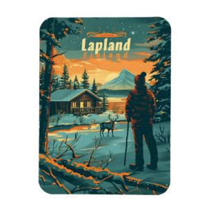 Lapland Finland Magnet