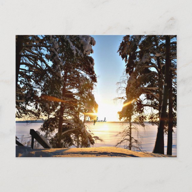 Lapland, Finland Postcard (Front)