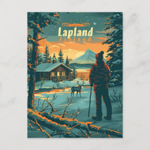 Lapland Finland Postcard