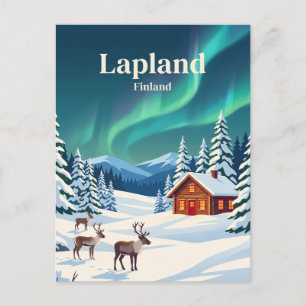 Lapland Finland Postcard
