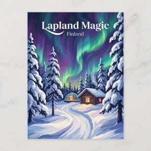Lapland Finland Postcard