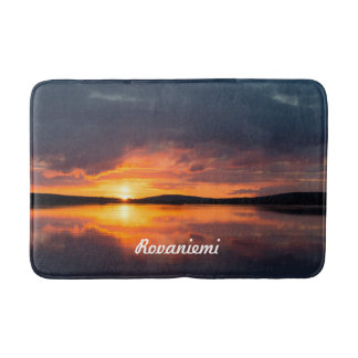 Lapland Sunset Bath Mat