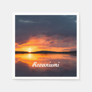 Lapland Sunset Napkin