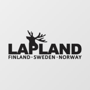 LAPLAND WINDOW CLING