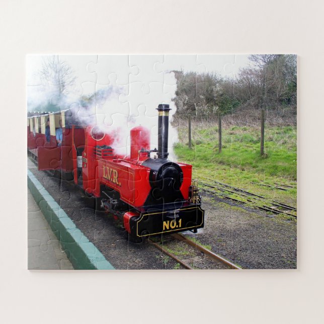 Lappa Valley steam train Jigsaw Puzzle (Horizontal)