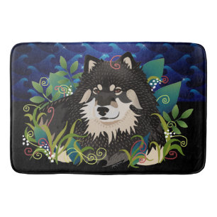 LAPPY BLISS blue waves Crate or Bath mat