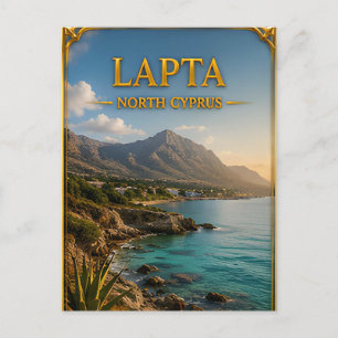 Lapta North Cyprus Green Mountain Escape Postcard
