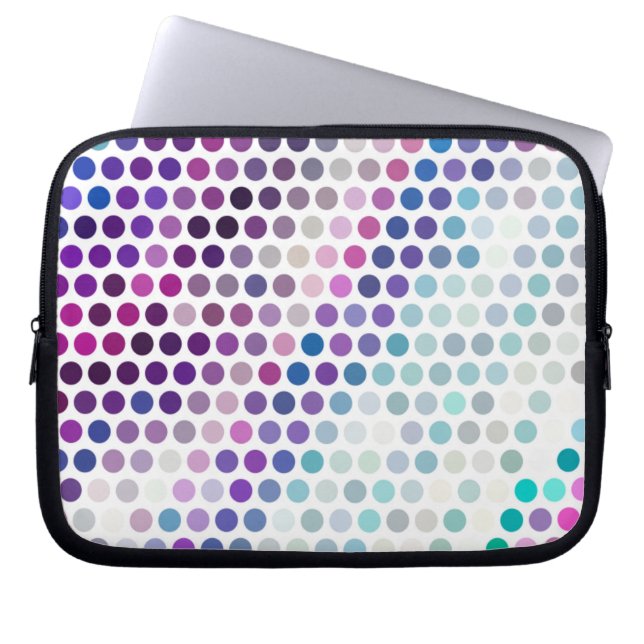Laptop case with dots (Front)