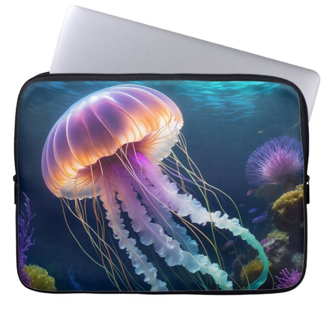 Laptop cases - Jelly Fish (Front)