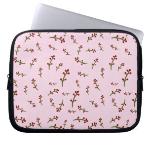 laptop cases pink floral
