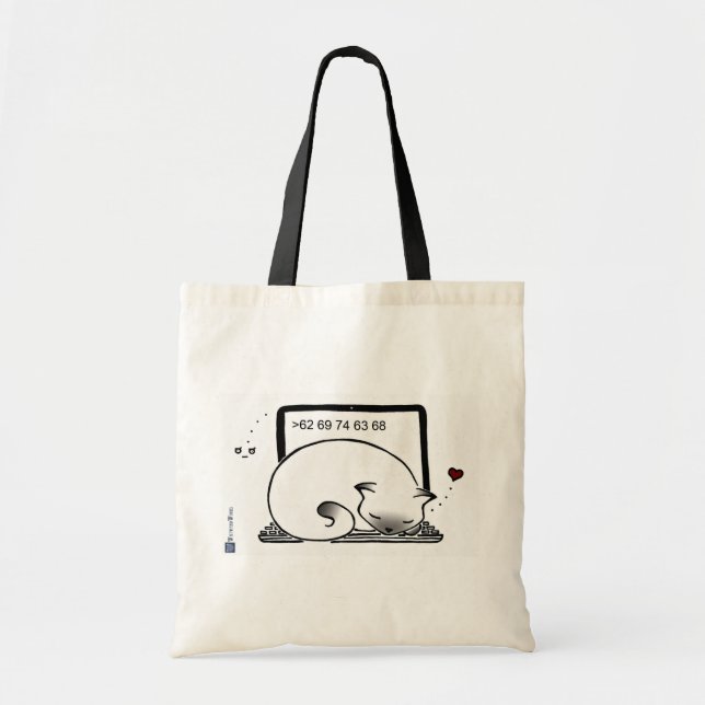 Laptop Cat Bed (Blue Point Siamese) Tote Bag (Front)