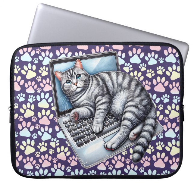 Laptop Cat Sleeve (Front)