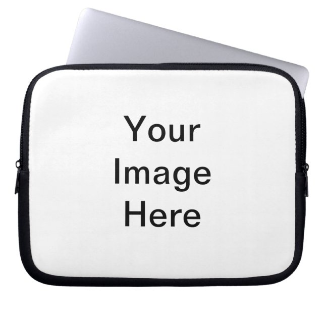 Laptop Sleeve 10" - Customised Template Blank (Front)