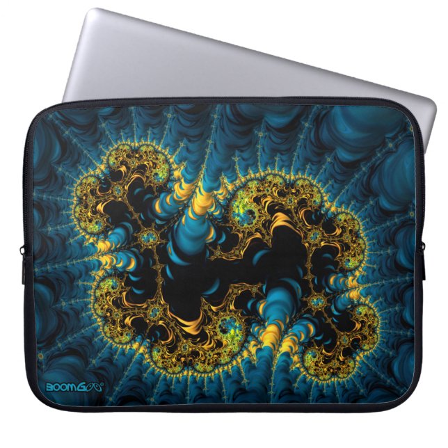 Laptop Sleeve (15") - F1632 "Celestial da Vinci" 1 (Front)
