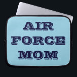 Laptop Sleeve Air Force Mum<br><div class="desc">Laptop Sleeve Air Force Mum</div>