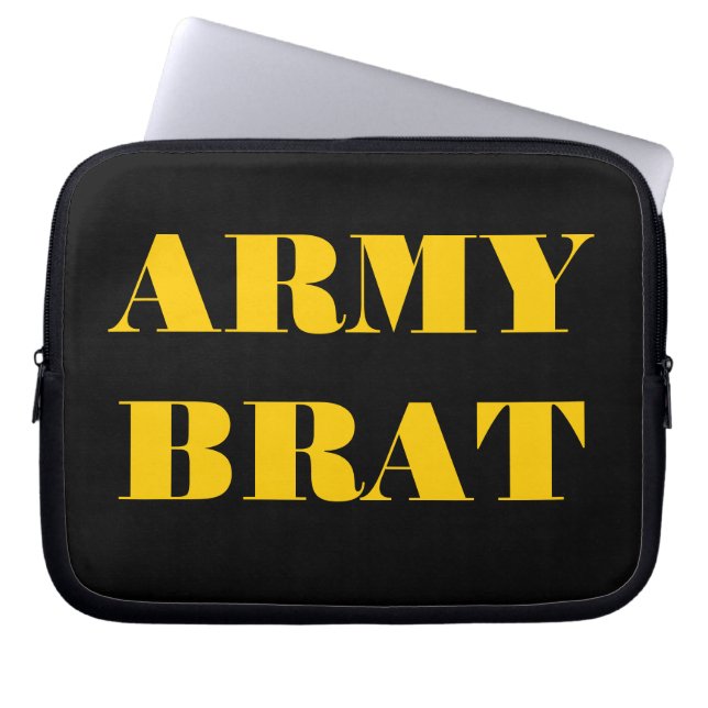 Laptop Sleeve Army Brat (Front)