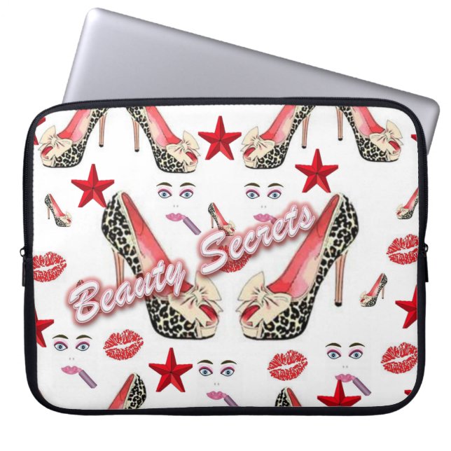 Laptop Sleeve Beauty Secrets (Front)
