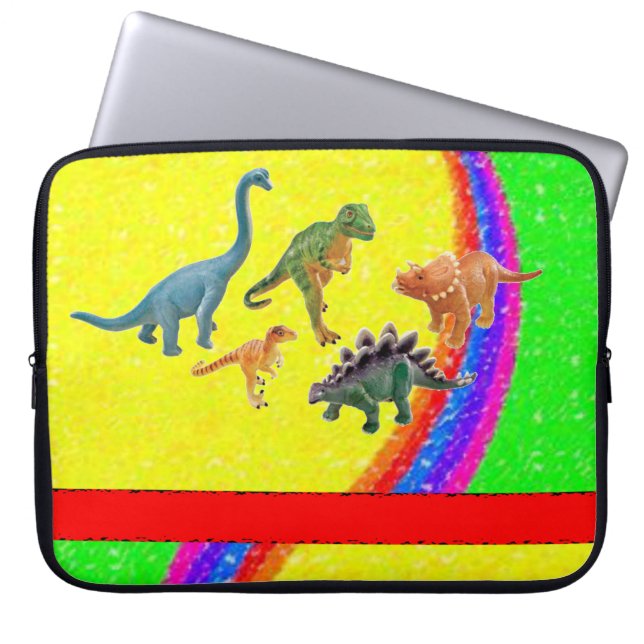 Laptop Sleeve Dinosaur (Front)