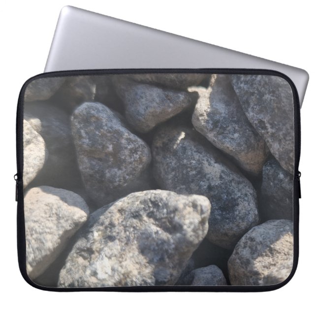  laptop sleeve featuring rocks (Front)