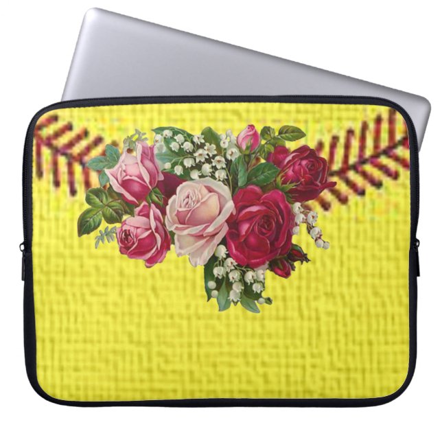 Laptop Sleeve Floral (Front)