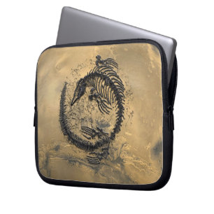 Laptop Sleeve, Fossil Dinosaur Sleeve