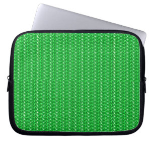 Laptop Sleeve Green Glitter