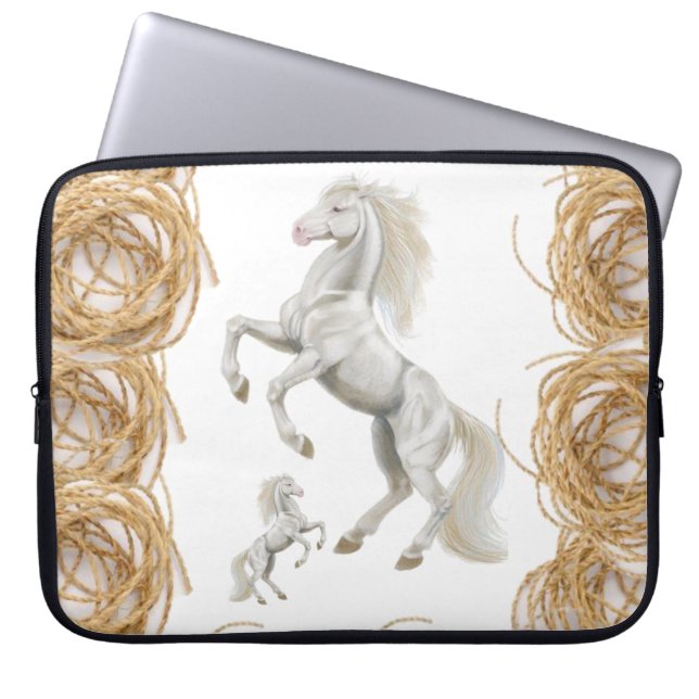 Laptop Sleeve Horses (Front)