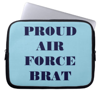 Laptop Sleeve Proud Air Force Brat