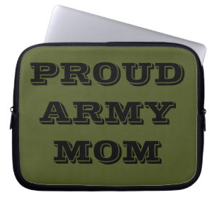 Laptop Sleeve Proud Army Mum