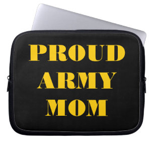 Laptop Sleeve Proud Army Mum