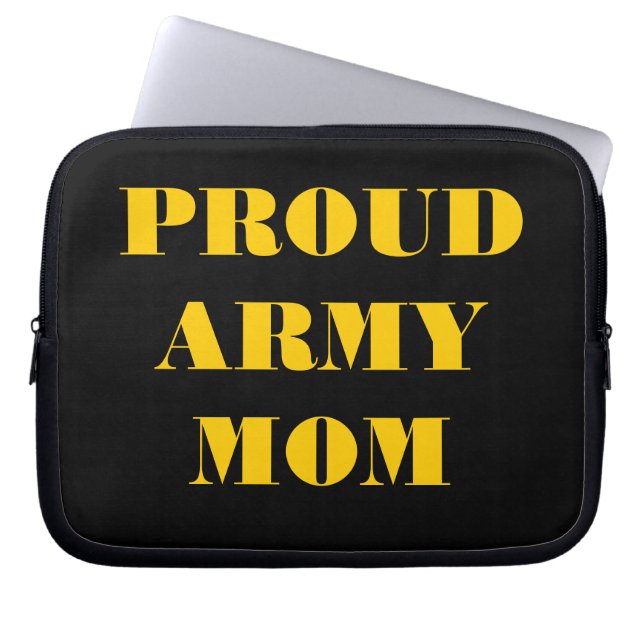 Laptop Sleeve Proud Army Mum (Front)