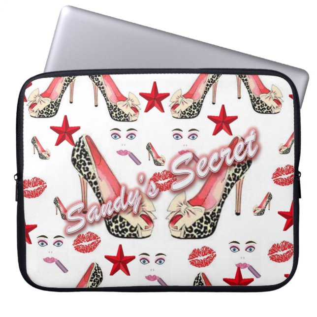 Laptop Sleeve Sandy's Secret (Front)